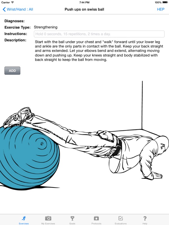 Physical Therapy Home Exercises