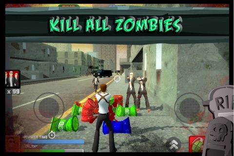 Zombie Kill Land : Town of the Undead Survival PRO screenshot 2