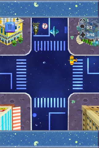 Aliens Crossing The Road Free - Space Line screenshot 3