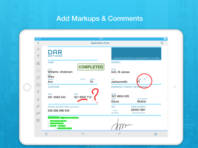 ‎Docs & Works - Scan Papers, Fill Forms and Sign Documents with Ease! Screenshot