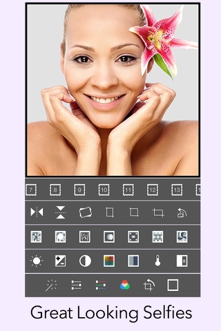 SelfieCam+ for Perfect Beauty Hands-free Portraits and Video Selfies with editors screenshot 2
