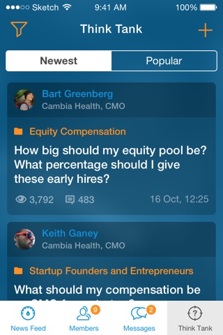 The CMO Club App screenshot 2