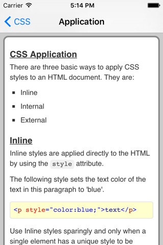 CSS Pro Quick Guide screenshot 3