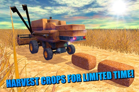 Farm Harvester Tractor Simulator 3D Full screenshot 2