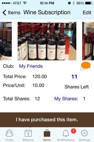 Buying Club screenshot 2