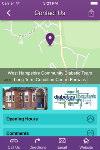 West Hants Community Diabetes Service screenshot 2