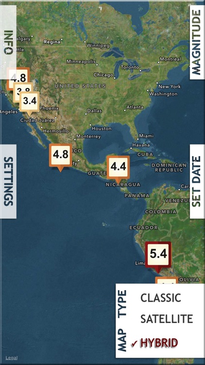 Earthquake PulseEarth - Maps & Information, Earthquakes history screenshot-4