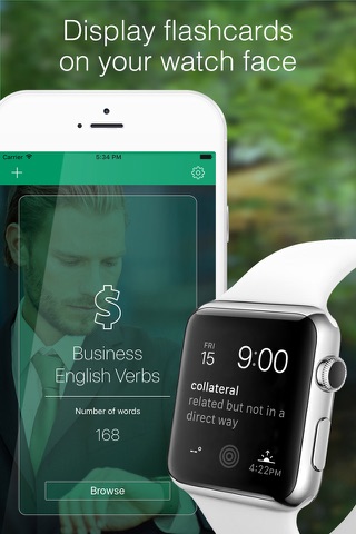 Watch Words: learn vocabulary from watch face - náhled