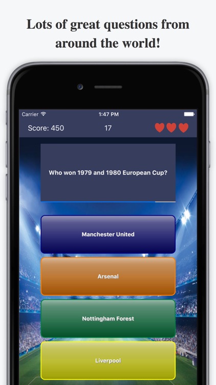 Ultimate Football Quiz - For Premier League & more