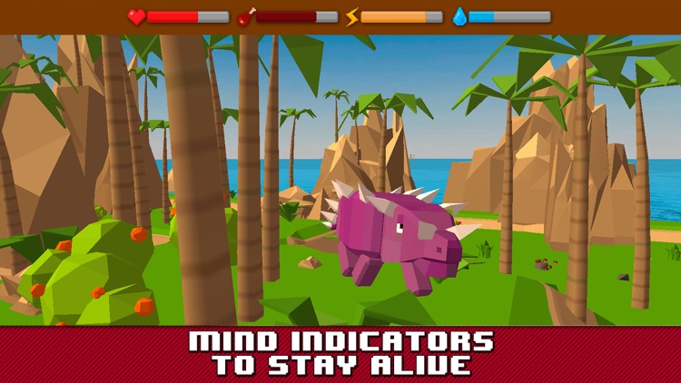 Dino Island Survival Simulator 3D screenshot-3