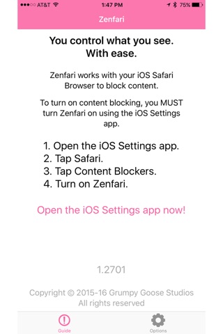 Zenfari screenshot 2