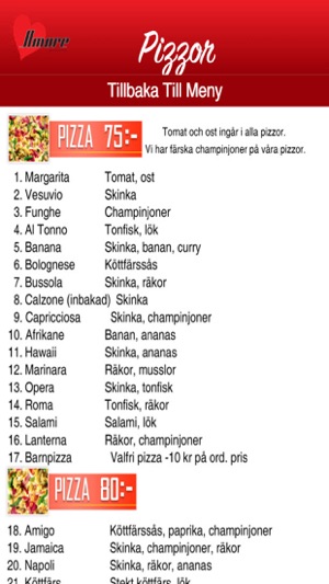 Pizzeria Amore(圖3)-速報App