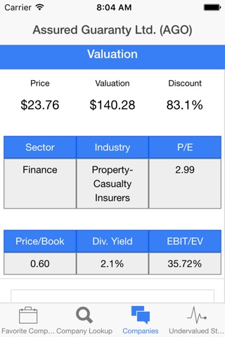 Deep Value Investing screenshot 4