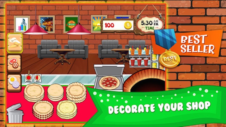 Pizza Cooking - restaurant fever dash simulation game