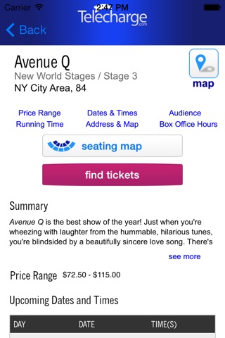Telecharge Broadway Tickets screenshot 4