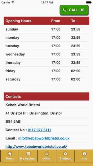 Kebab World Bristol(圖2)-速報App