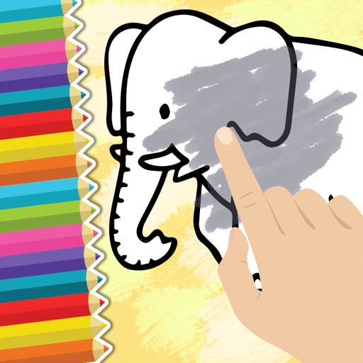 Animal Paint & Coloring Book Game Kids icon