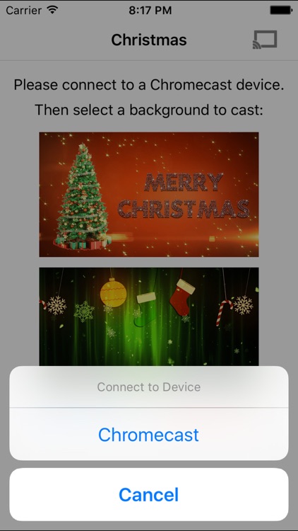 Christmas Backgrounds for Chromecast