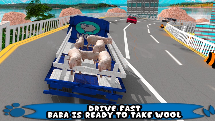 Sheep Run Dog Simulator 3D: Farm Lamb and Wool Transport through Transporter truck and Airplane