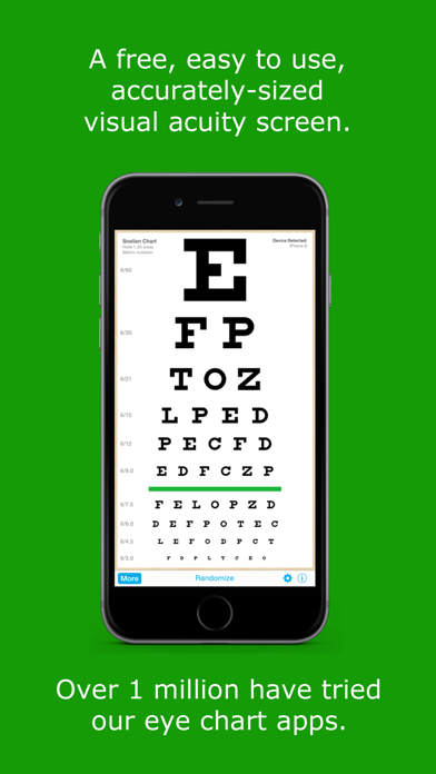 Electronic Visual Acuity Chart