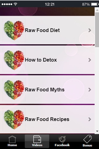 Raw Food Diet - Discover The Health Benefits of Raw Foods screenshot 2