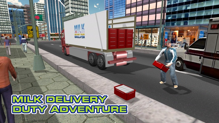 Milk Delivery Truck Simulator – Extreme trucker driving & parking game