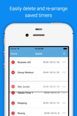 Izumi - Tabata Timer screenshot 4