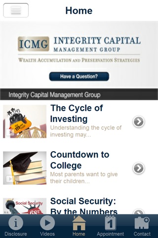 Integrity Capital Management Group screenshot 2