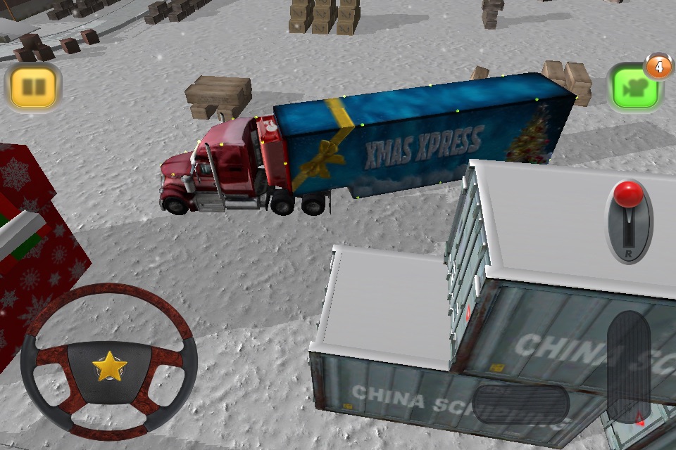Truck Sim Xmas Edition: Holiday Lorry Driver screenshot 2