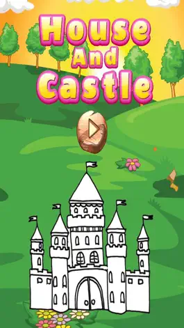 Game screenshot House And Castle Coloring Book : Free for Kids And Toddlers! mod apk