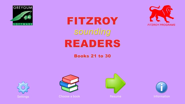 Fitzroy Readers Books 21 to 30
