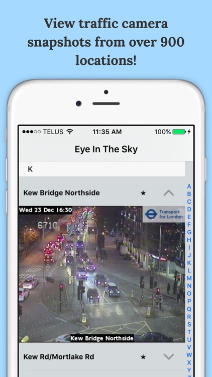 London Traffic Camera: Eye In The Sky