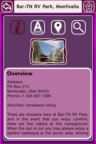 Utah Campgrounds Offline Guide screenshot 3