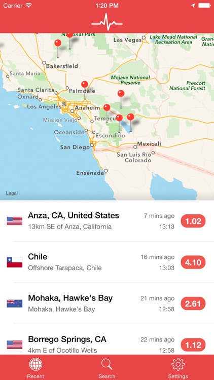 My Earthquake Alerts Pro - Worldwide Earthquakes