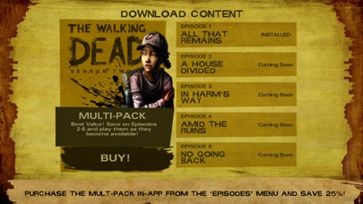 How to cancel & delete Walking Dead: The Game - Season 2 from iphone & ipad 3