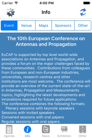EuCAP 2016 screenshot 2