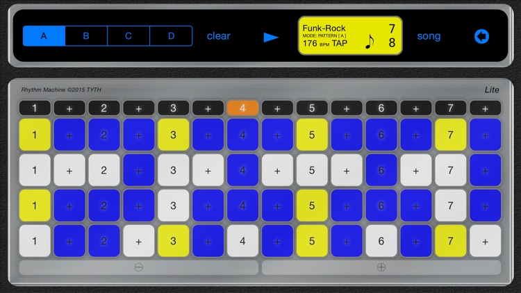 Rhythm Machine - Lite - The drum machine for practicing! screenshot-3