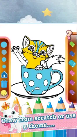 Game screenshot cat coloring book educational games third grade hack