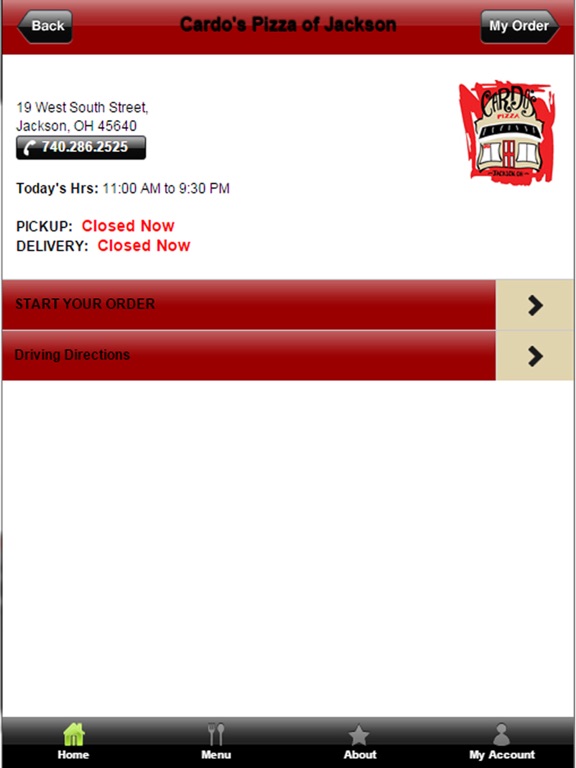 【图】Cardo’s Pizza of Jackson(截图3)