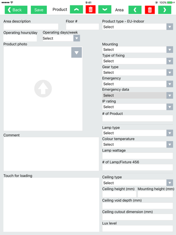 GE Lighting Audit App screenshot 4