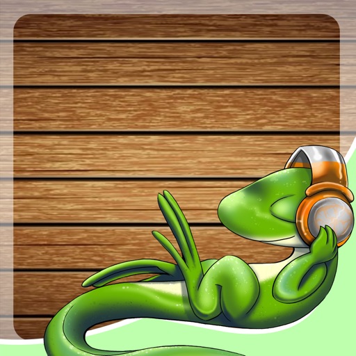 Lizard Games for Little Boys - Jigsaw Puzzles and Sounds Icon