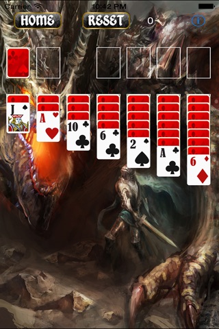 A All Dragon Solitaire Card Game screenshot 2