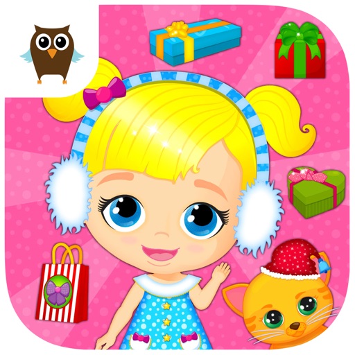 Lily & Kitty Baby Christmas - Doll House Winter Makeover & Santa Rescue icon