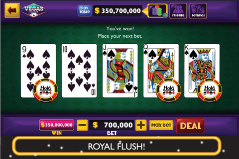 Fortune Video Poker screenshot 2