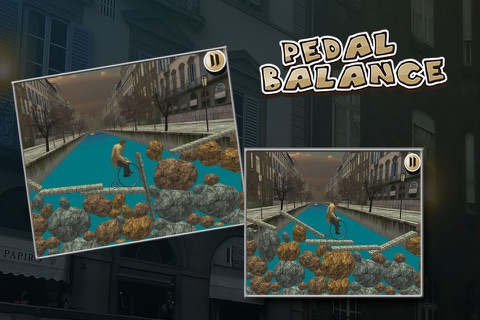 Pedal Balance - Unblock A Crazy Cycle Rider On Giant Bridge (Free 3D Game) screenshot 4