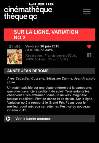 Cinémathèque québécoise screenshot 3