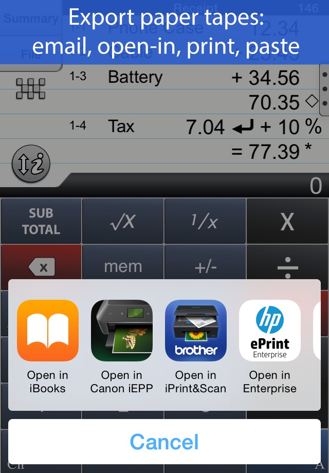 Accountant Calc Universal screenshot 3