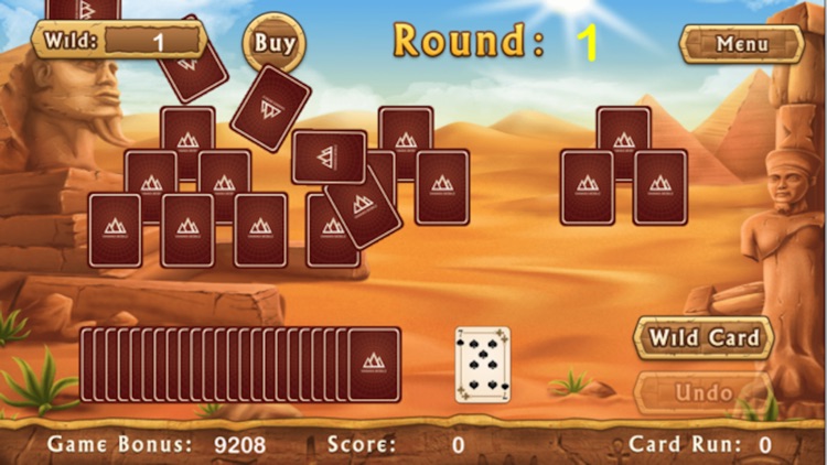 777 Egyptian Pyramid Solitaire