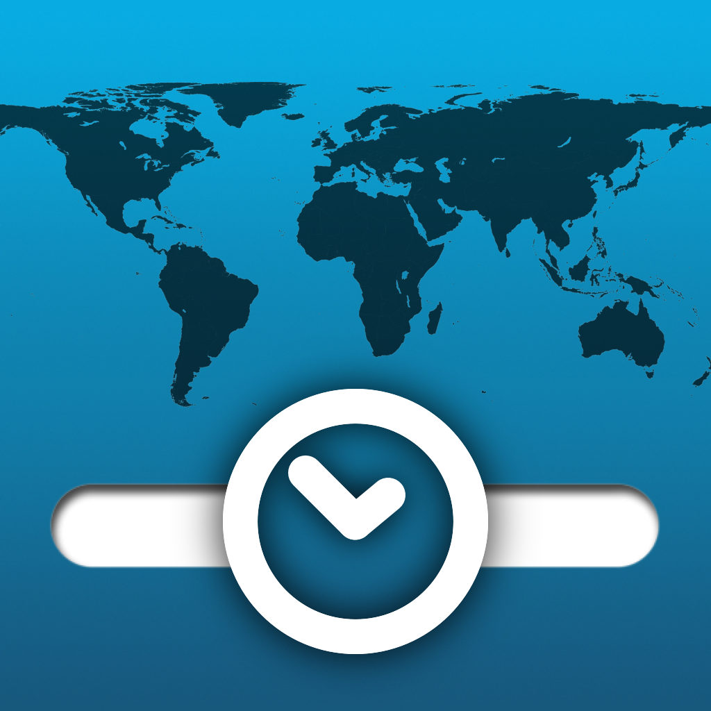 TimeScroller - Time Zone Utility App Icon