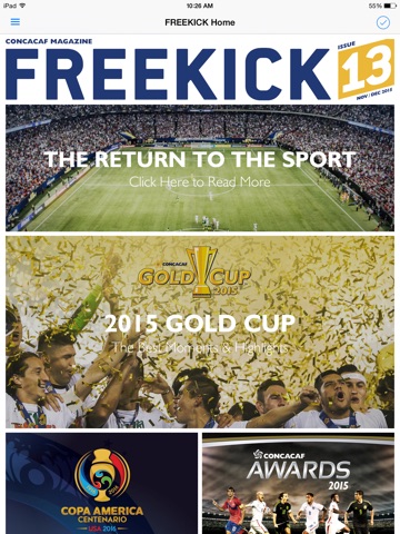 CONCACAF - Freekick Magazine screenshot 2